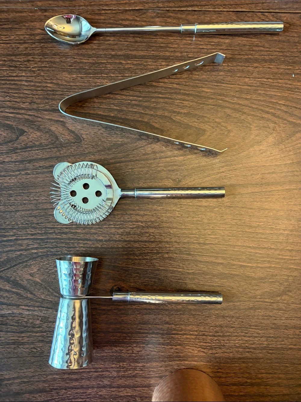 Williams Sonoma Bar Tools Set and Shaker